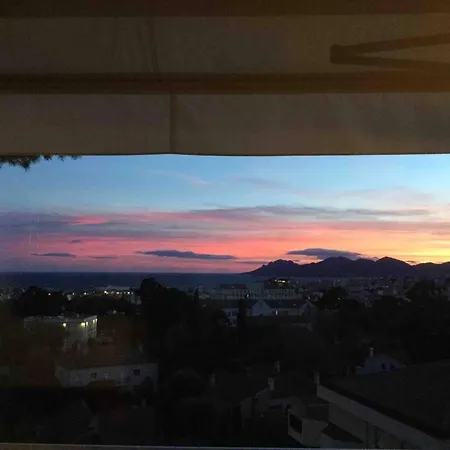 Chic A Cannes, Avec Terrasse Et Cheminee, 83 M² Apartament *